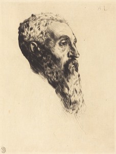 Head of a Model (Tete de modele)