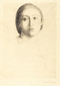 Head of a Young Girl (Tete de jeune fille)