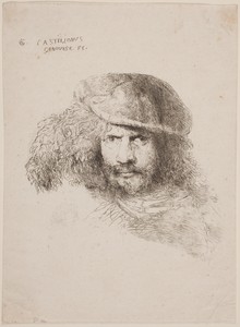 Head of a Young Man in a Feathered Hat (so-called Self-Portrait)