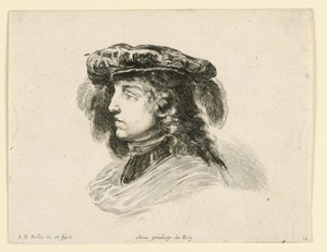 Head of a Young Man in Left Profile