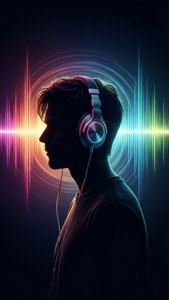 Headphone Sound Waves