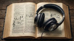 Headphones on Dictionary