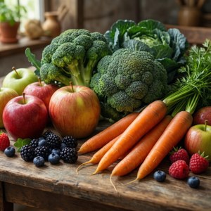 Healthy Food Assortment