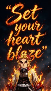 Heart Ablaze Quote