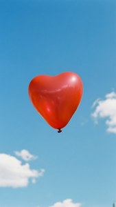 Heart Balloon Sky