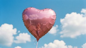Heart Balloon Sky