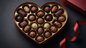Heart Box Chocolates