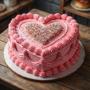 Heart Cake Delight