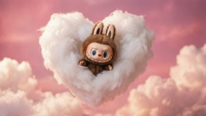 Heart Cloud Labubu