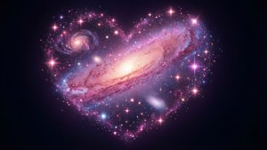 Heart Galaxy Glow