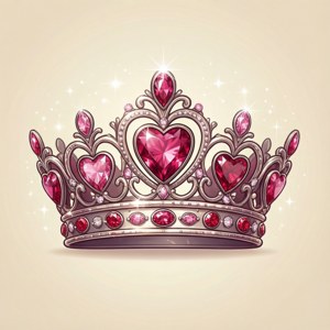 Heart Gem Crown