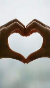Heart Hands Negative