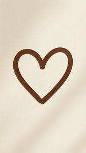 Heart in Brown