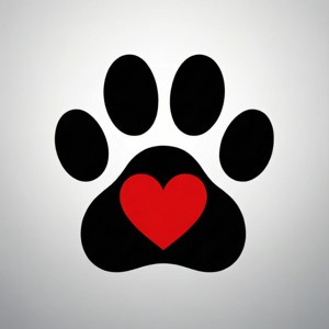 Heart in Paw Icon