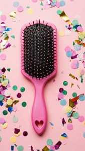 Heart Party Brush