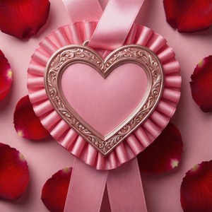 Heart Ribbon Valentine