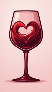 Heart Shape Wine Glass