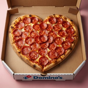 Heart Shaped Pepperoni