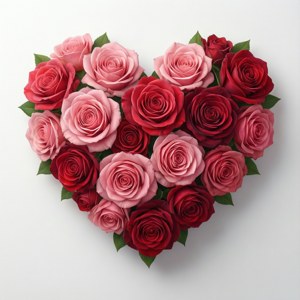 Heart Shaped Roses