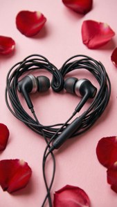 Heart Tangled Earphones