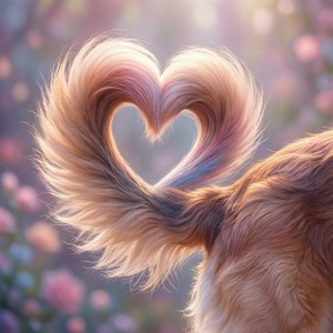 Heart-Tipped Dog Tail