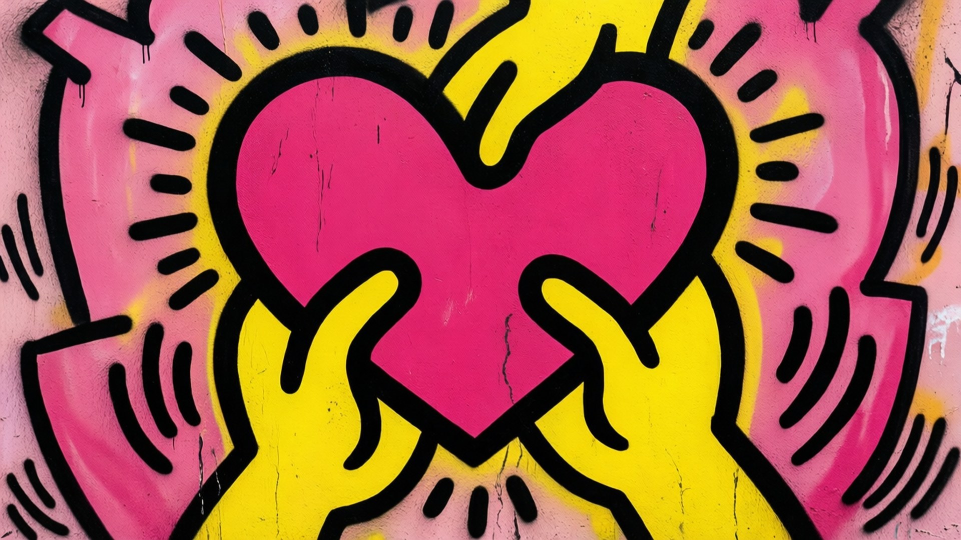 Hearts and Hands by Wallpapers.art Studio