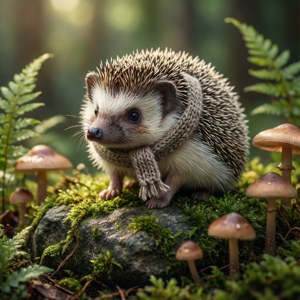 Hedgehog Winter Wear