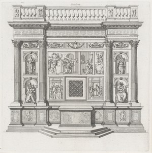 Heilig Huis van de Maagd Maria, occident-zijde