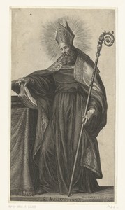 Heilige Augustinus als bisschop