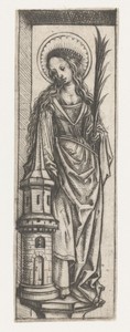 Heilige Barbara (kleine versie)