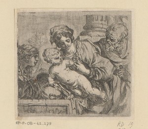 Heilige Familie met de Heilige Catherina
