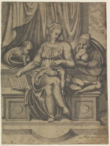 Heilige Familie met de jonge Johannes de Doper
