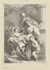 Heilige Familie met de jonge Johannes de Doper