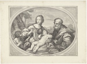 Heilige Familie met de jonge Johannes de Doper