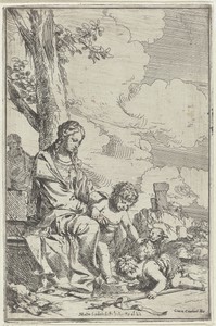 Heilige Familie met de jonge Johannes de Doper