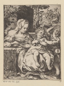 Heilige Familie met de jonge Johannes de Doper