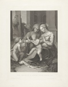 Heilige Familie met de jonge Johannes de Doper en Elisabet