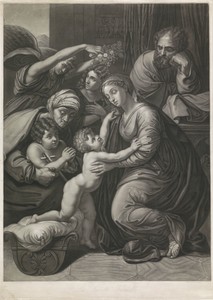 Heilige Familie met Elisabet en Johannes