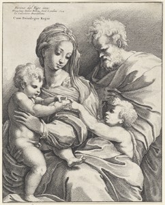 Heilige Familie met Johannes de Doper