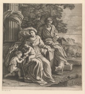 Heilige Familie met Johannes de Doper