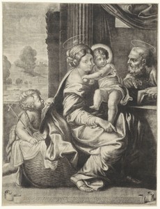 Heilige Familie met Johannes de Doper