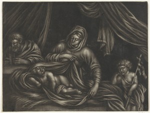 Heilige Familie met Johannes de Doper