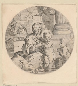 Heilige Familie met Johannes de Doper