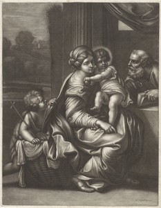 Heilige Familie met Johannes de Doper