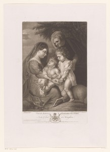 Heilige Familie met Johannes de Doper en Elisabet