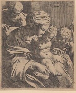 Heilige Familie met Johannes de Doper