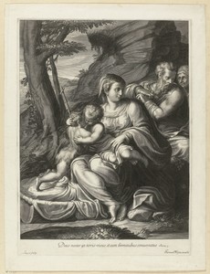 Heilige Familie met Johannes en Elisabeth