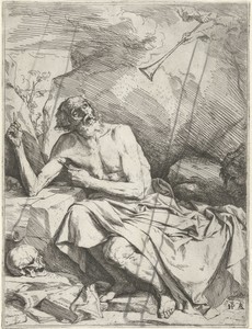 Heilige Hieronymus en de trompet