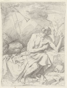 Heilige Hieronymus en de trompet