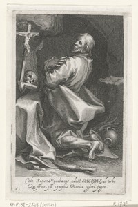 Heilige Jacobus van Nisibis als kluizenaar